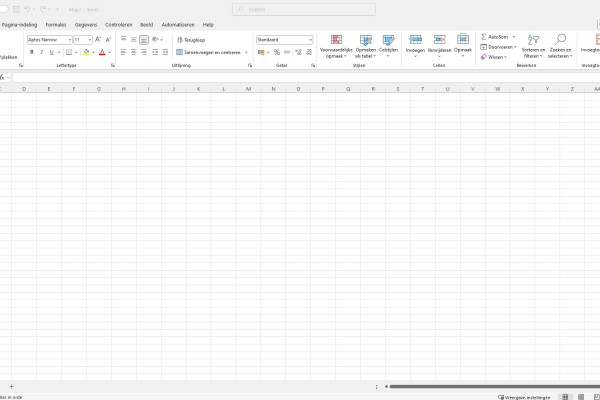 Word-Excel / Google Sheets biolandbouw